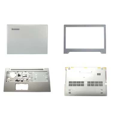 Lenovo iDeapad Z510シルバーケースPalmrest大文字/下のノートブックコンピュータケースのための新しいラップトップ