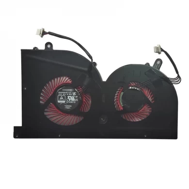 NEW Laptop cpu cooling fan for MSI GS63VR GS63 GS73 GS73VR MS-17B1 Stealth Pro CPU BS5005HS-U2F1 GPU BS5005HS-U2L1 COOLER