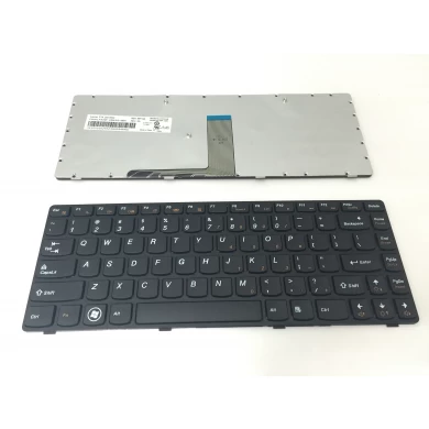 جديد لوحة المفاتيح الأصلية لينوفو G480 الولايات المتحدة الخلفية لوحة مفاتيح الكمبيوتر المحمول الأسود باللغة السوداء