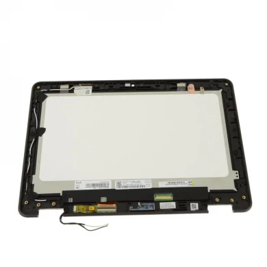 Ensamblaje digitalizador de pantalla táctil LCD NV116WHM-A22 con marco para Dell Chromebook 11 3189 0798C5