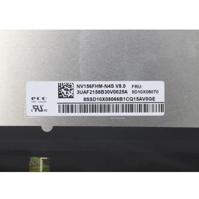 NV156FHM-N4S 15.6 "Tela LCD de laptop NV156FHM-N4S V8.0 para Lenovo 5-15E05 T15 P15S Gen 2 G2