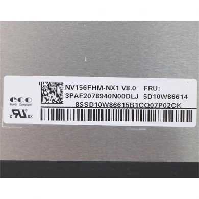 NV156FHM-NX1 15.6 "Boe LCD Ekran için LCD Ekran FHD 1920 * 1080 40 Pins EDP Slim Mat