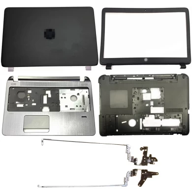 Nueva cubierta posterior del portátil LCD / marco delantero / bisagras / de mano / minúscula para HP ProBook 450 G2 455 G2 768123-001 AP15A000100