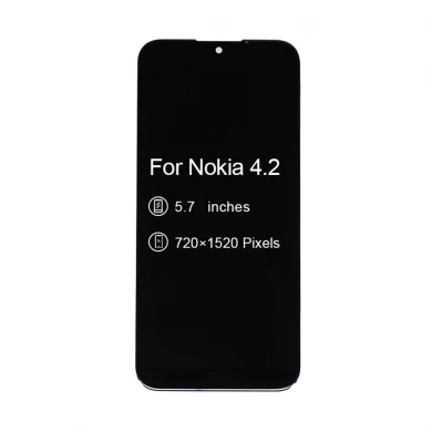 Nokia 4.2 디스플레이를위한 새로운 LCD 교체 터치 스크린 휴대 전화 디지타이저 어셈블리