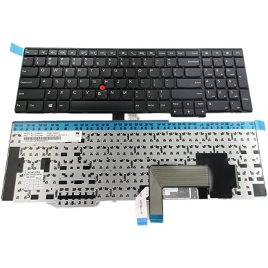 Novo Teclado para laptop para IBM Lenovo E531 W540 W541 W550 W550S T540 T540P T550 Series Fit P / N 0C45254 04Y2465 Black US Layout