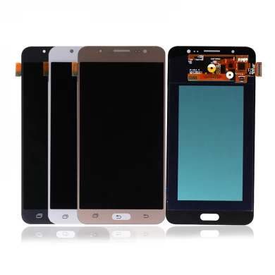 Nueva LCD telefónica para Samsung Galaxy J710 2016 J7 H730 Mostrar pantalla táctil de pantalla táctil 5.5 "Oro negro