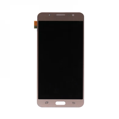 새로운 전화 LCD 삼성 갤럭시 J710 2016 J7 H730 디스플레이 터치 스크린 어셈블리 5.5 "블랙 골드