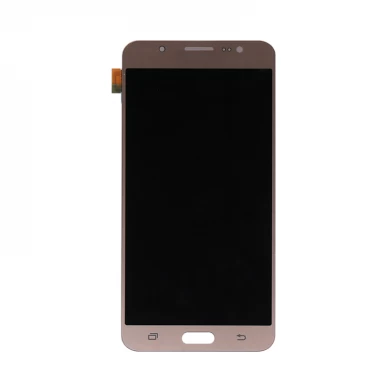 Neues Telefon LCD für Samsung Galaxy J710 2016 J7 H730 Display Touchscreen Montage 5,5 "Schwarzes Gold