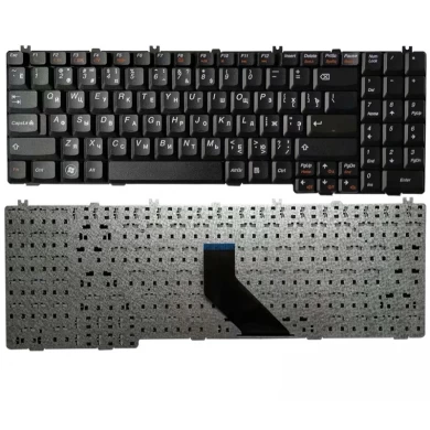 新款俄罗斯RU键盘为联想IDEAPAD B550 B560 V560 G550 G550A G550M G550S G555 G555A G555AX黑色笔记本电脑25-008405