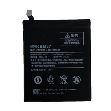 Precio de fábrica al por mayor 3700mAh BM37 Batería de teléfono móvil para Xiaomi MI 5S Plus