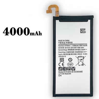 Fabrika Fiyat Toptan 4000 mAh EB-BC900ABE Cep Telefonu Pil Samsung Galaxy C9 Pro için