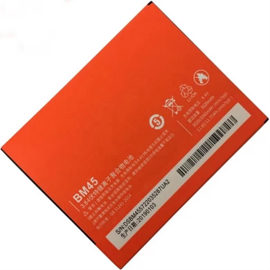 New Wholesale Factory Price 3020Mah Bm45 Mobile Phone Battery For Redmi Note 2