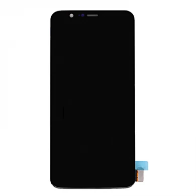 Teléfono móvil OLED LCD para OnePlus 5T A5010 Montaje digitalizador digitalizador LCD Pantalla táctil Negro