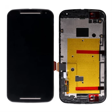 Ensemble d'écran LCD de téléphone portable de remplacement OEM pour le numériseur à écran tactile MOTO G2 XT1063