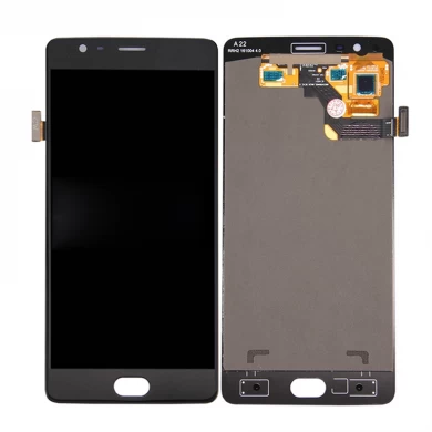 Painel de montagem do digitador do digitador da tela do telefone OLED para o único tela de exibição de OnePlus 3T / 3 com quadro