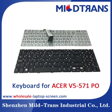 Acer v5-571 için PO laptop klavye