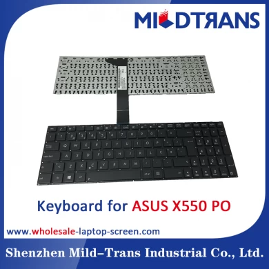 英語 ASUS X550 のための PO のラップトップのキーボード