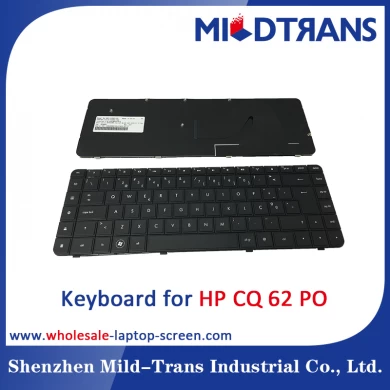 PO teclado portátil para HP CQ 62