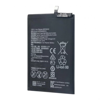 Bateria do telefone para Huawei Y9 Prime 2019 4000mAh Hb396689ECW Substituição da bateria de Li-ion
