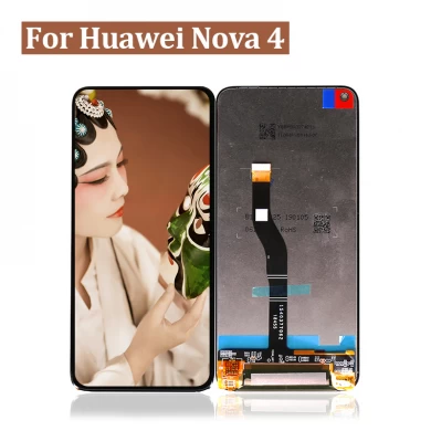 Telefone para Huawei Nova 4 LCD V20 Display Visão de Honra 20 LCD Tela Touch Painel Digitador Assembly