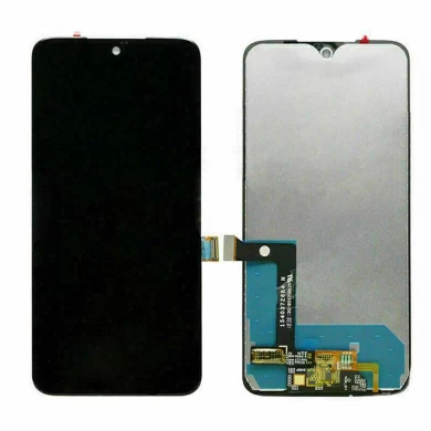 Phone LCD 6.2 Moto G7 Plus XT1965-3 XT1965-2 터치 스크린 디지타이저에 대한 블랙 교체