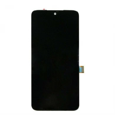 Телефон LCD 6.2 "Черная замена для Moto G7 Plus XT1965-3 XT1965-2 сенсорный экран Digitizer