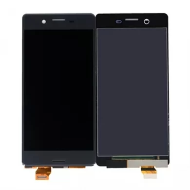 Telefon-LCD-Montage für Sony Xperia X-Leistung F8131 / F8132 LCD-Touchscreen Digitizer schwarz