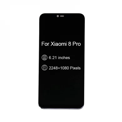 Telefon LCD Montaj Xiaomi Mi 8 Pro Mi 8 LCD Ekran Dokunmatik Ekran Digitizer Değiştirme
