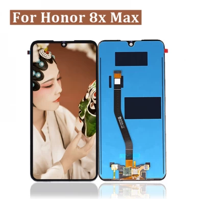Téléphone LCD affichage écran tactile de numériseur d'écran pour Huawei Profitez de max pour Honor 8x LCD Noir / Blanc
