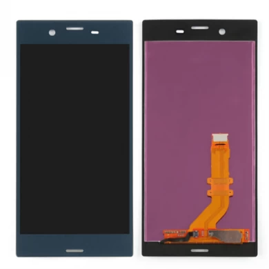 Kaliteli Dokunmatik Ekran Digitizer Cep Telefonu LCD Meclisi Sony Xperia XZ Ekran Mavi Için