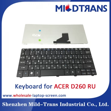 RU teclado portátil para Acer D260