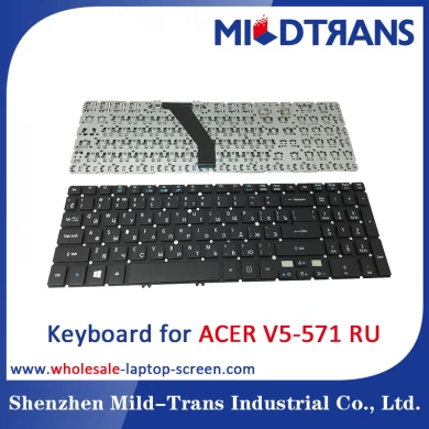 RU teclado portátil para Acer V5-571