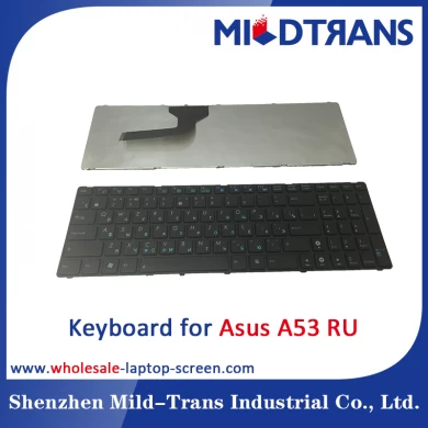 RU teclado portátil para Asus A53