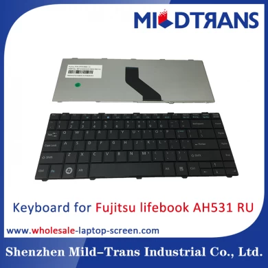 RU laptop klavye için Fujitsu Lifebook AH531