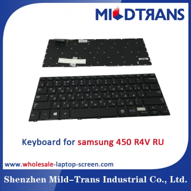 RU teclado portátil para Samsung 450 R4V