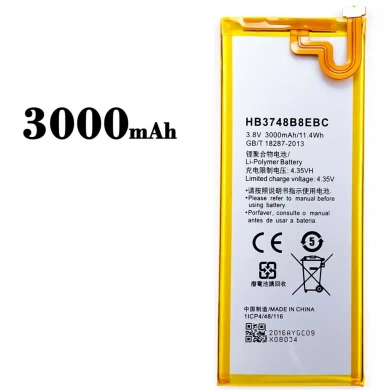 Ersatz für Huawei-Bildschirm Ascend G7 Batterie 3000mAh HB3748B8EBC