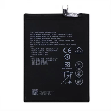 Ersatz für Huawei Y7 2017 HB406689ECW Li-Ion-Batterie 3900mAh