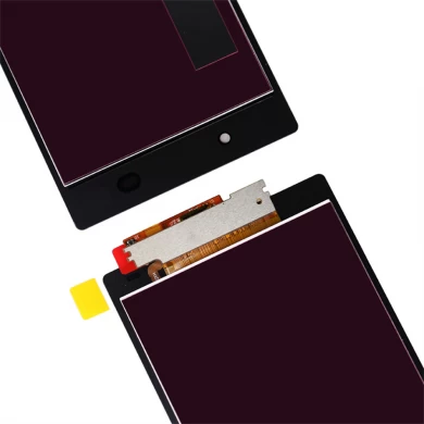 Sony Xperia Z1 için Yedek LCD Ekran LCD Cep Telefonu Montaj Dokunmatik Ekran Digitizer