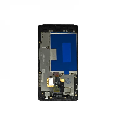 Display LCD do telefone móvel de substituição para a montagem LG E971 E975 com tela LCD do toque do quadro