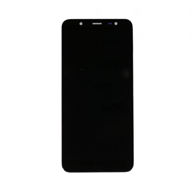 Yedek cep telefonu LCD Ekran Dokunmatik Sayısallaştırıcı Meclisi Samsung Galaxy J8 LCD 6.0 "Siyah OEM TFT
