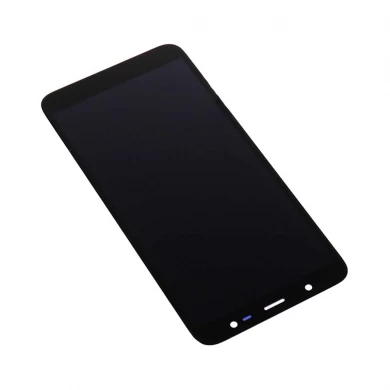 استبدال الهاتف المحمول شاشة LCD تعمل باللمس محول الأرقام الجمعية لسامسونج غالاكسي J8 LCD 6.0 "أسود OEM TFT