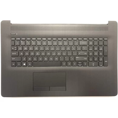 Substituição para HP Pavilion17by 17-por 17CA 17-CA 17Q-CS laptop maiúsculas palmerst touchpad com teclado conjunto de montagem L22750-001 6070B1308103 cinza