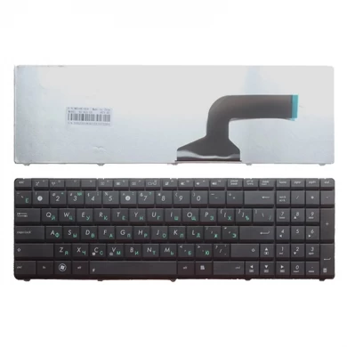 俄罗斯键盘适用于华硕N53 x53 x54h k53 a53 n60 n61 n71 n73s n73j p52 p52f p53s x53s a52j x55v x54hr x54hy n53t笔记本电脑ru键盘