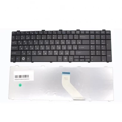 Russian Keyboard for Fujitsu Lifebook A530 A531 AH530 AH531 NH751 AH502 A512 RU Black laptop keyboard