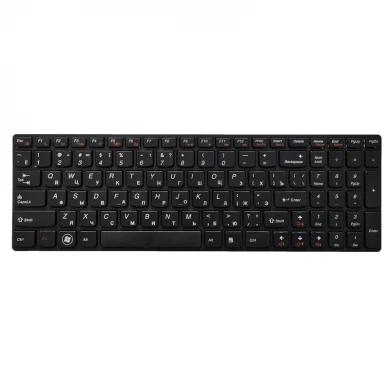 Russische Tastatur für Lenovo G580 Z580 Z580A G585 Z585 RU BLACK RAHME LAPTOP-Tastatur