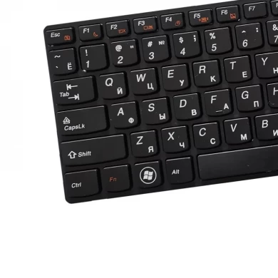 Tastiera russa per Lenovo G580 Z580 Z580A G585 Z585 RU Black Frame Laptop Keyboard