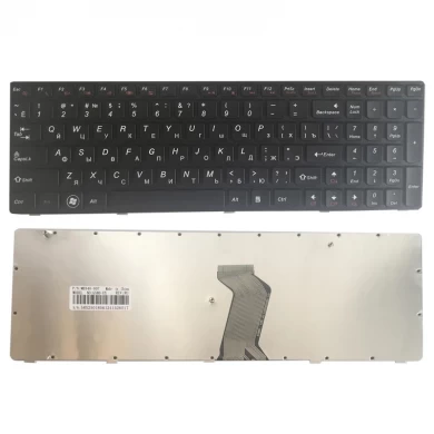 Lenovo G580 Z580 Z580A G585 Z585 RUブラックフレームのラップトップキーボード用ロシアのキーボード