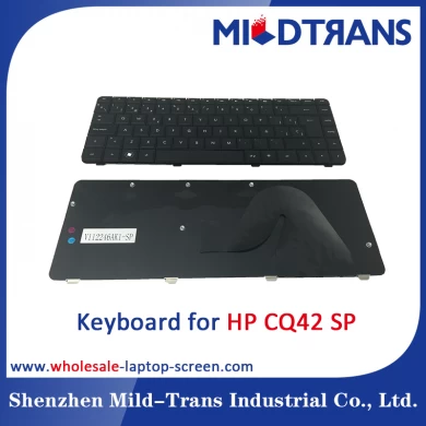 Teclado do portátil do SP para o HP CQ42