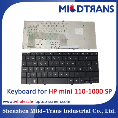 Teclado del ordenador portátil del SP para HP Mini 110-1000