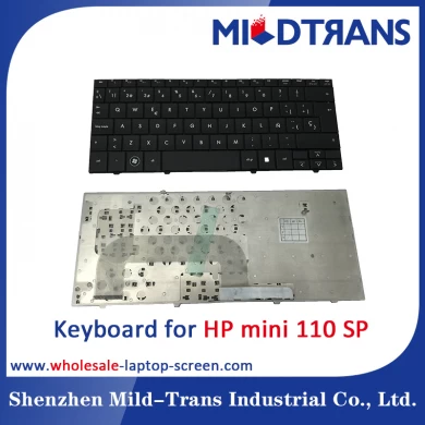 Teclado del ordenador portátil del SP para HP Mini 110